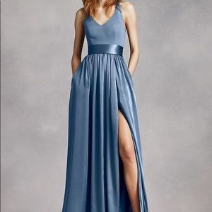 Vera Wang Halter Bridesmaid Dress